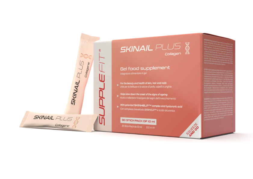SKINAIL PLUS – Nahrungsergänzungsmittel in Gelform für Haut, Haare & Nägel