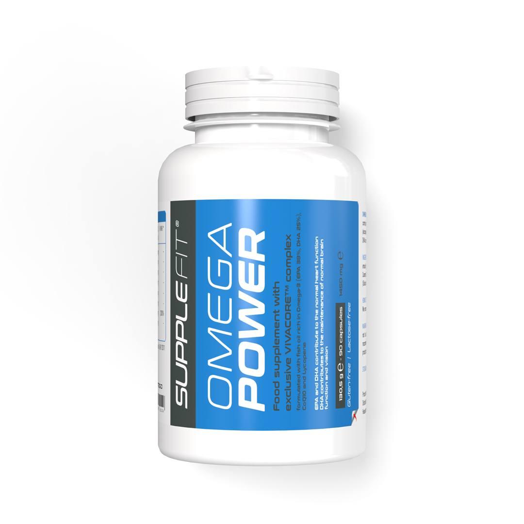 Omega-3 Weichkapseln mit EPA & DHA für Herz, Gehirn & Sehkraft | OmegaPower™