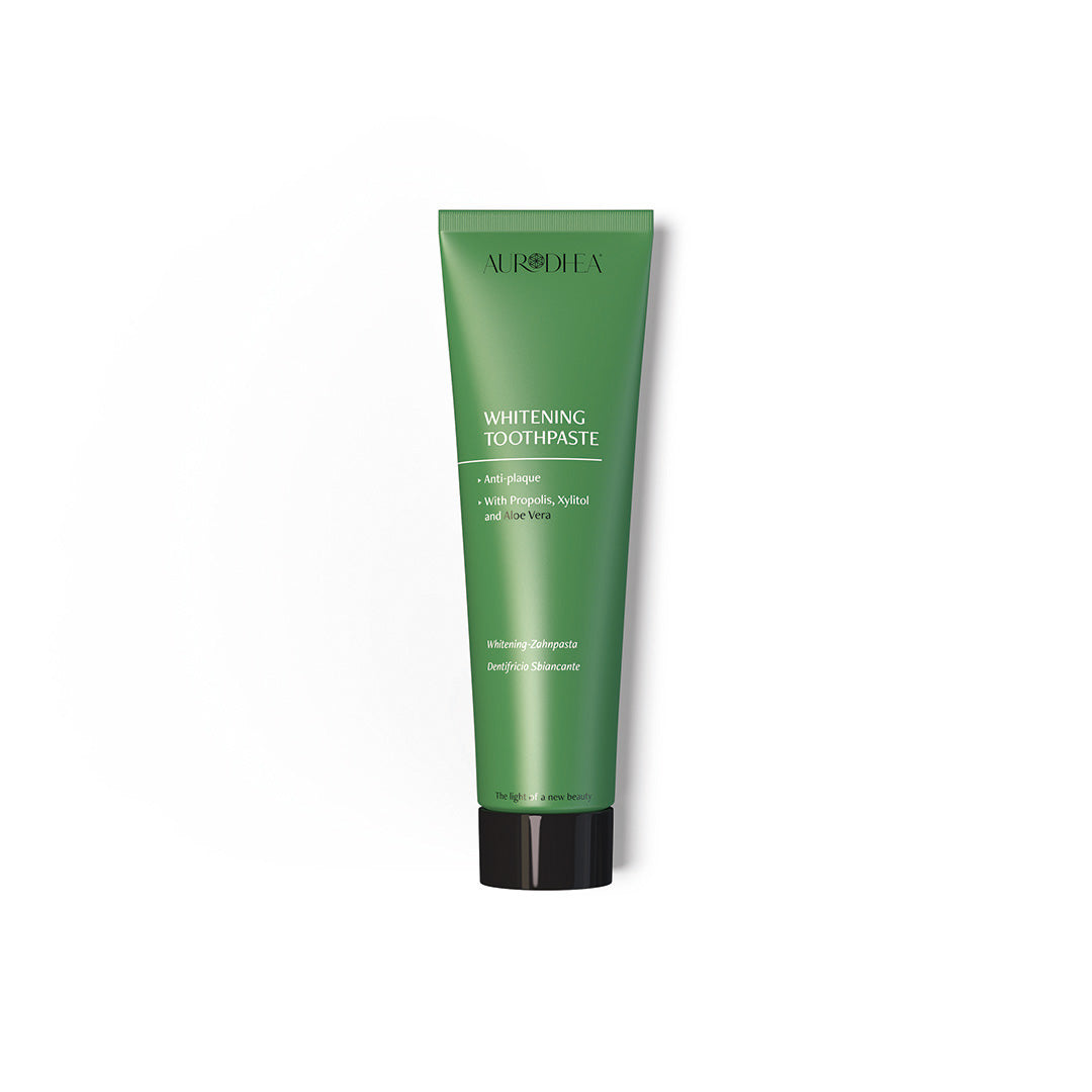 Aurodhea Whitening-Zahnpasta mit Aloe Vera