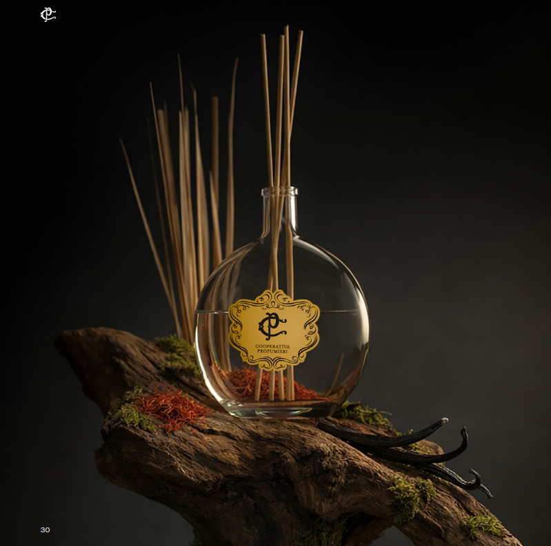 Orientalischer Raumduft Diffuser mit Safran & Vanille | Desert Woods