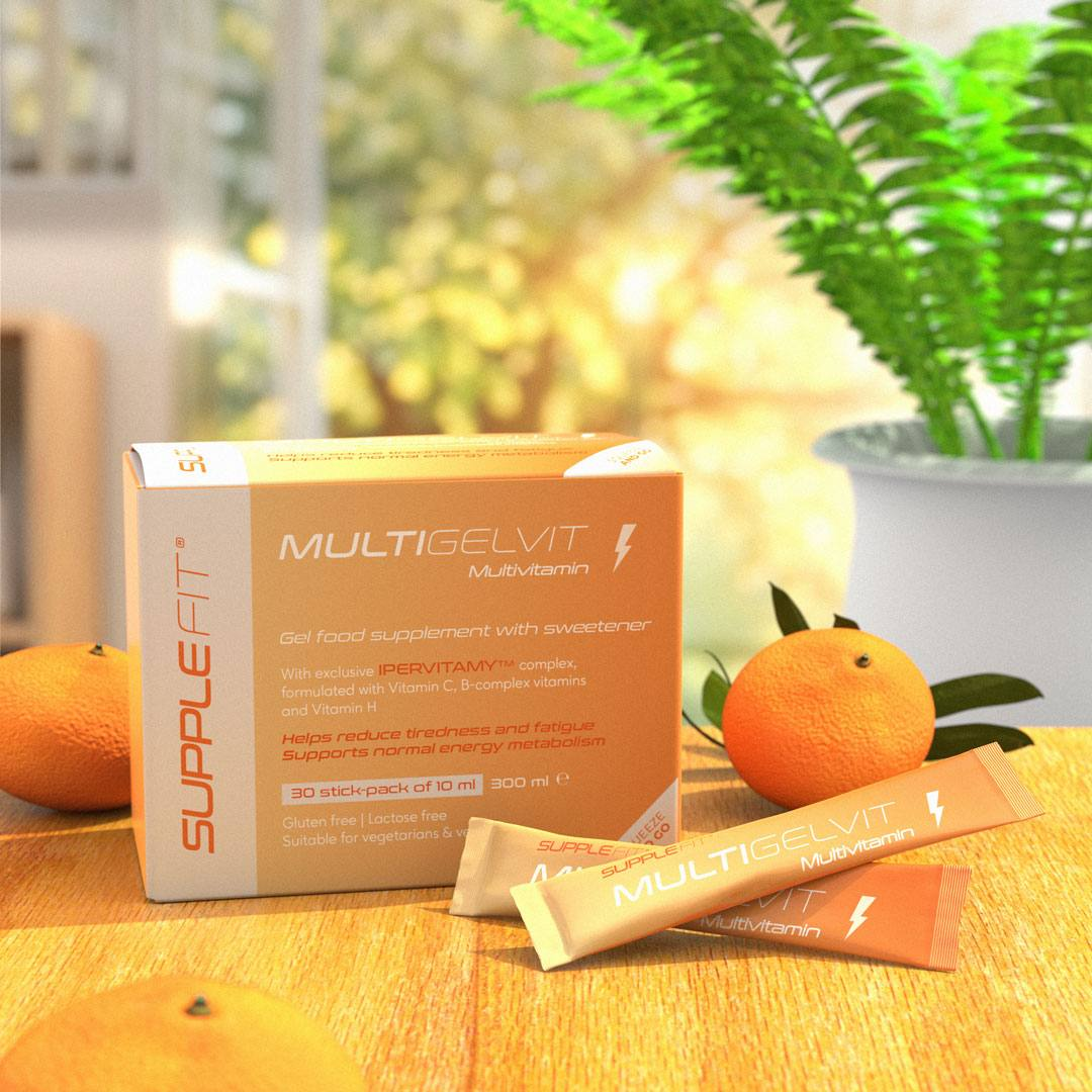 Multivitamin gegen Müdigkeit & Erschöpfung mit B-Vitaminen | MULTIGELVIT