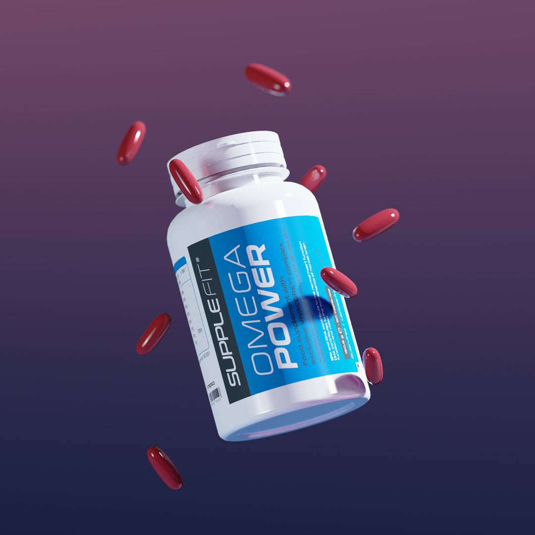 Omega-3 Weichkapseln mit EPA & DHA für Herz, Gehirn & Sehkraft | OmegaPower™