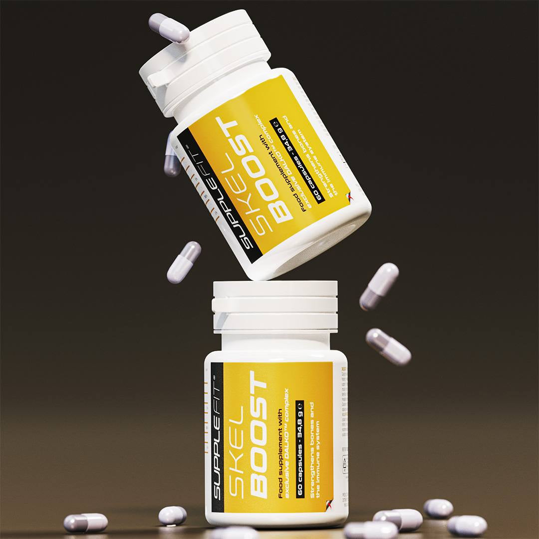 Vitamin D3 K2 Calcium für Knochen & Immunsystem | SkelBoost