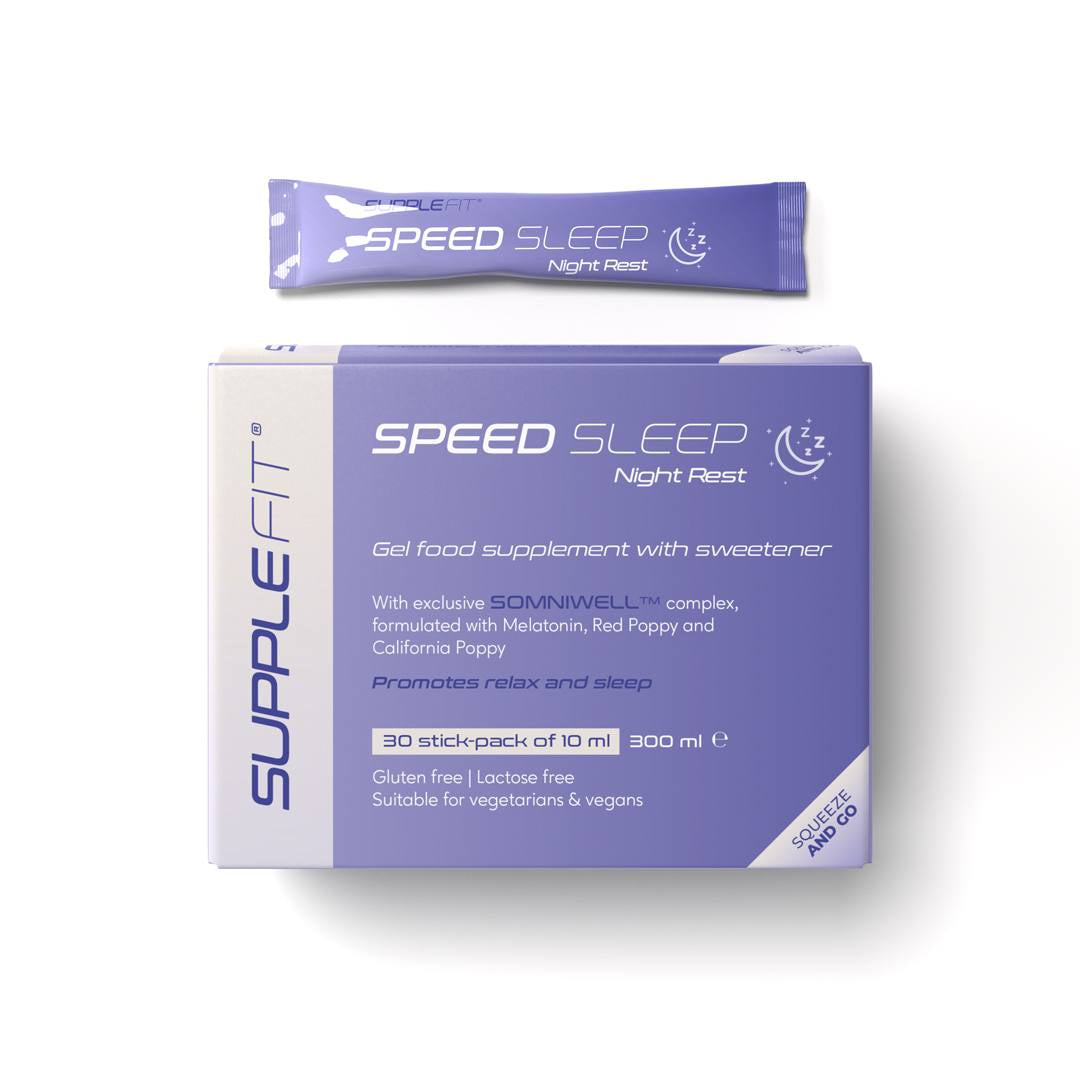 Schneller einschlafen – natürlich zur Ruhe kommen mit Melatonin & Pflanzenextrakten | SPEEDSLEEP