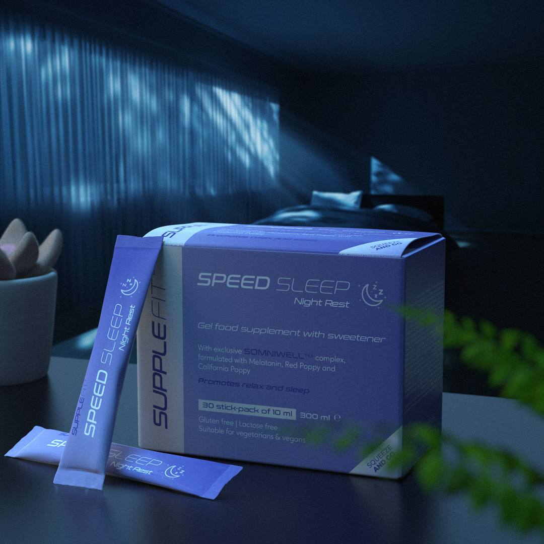 Schneller einschlafen – natürlich zur Ruhe kommen mit Melatonin & Pflanzenextrakten | SPEEDSLEEP